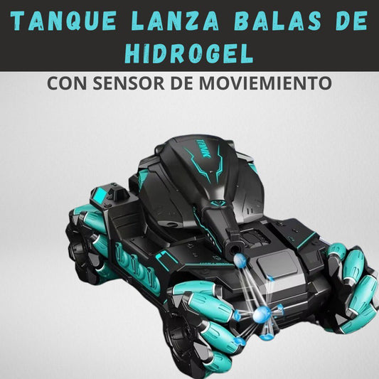 TANQUE LANZA BALAS DE HIDROGEL(JUGUETE PERFECTO PARA TU ENGREÍDO)